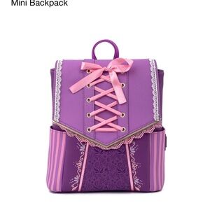 Loungefly Disney Tangled Rapunzel Cosplay Mini Backpack